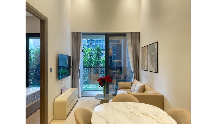 Đôc quyền cho thuê 1PN1WC tầng cao view thoáng The MarQ full nội thất mới cứng vào ở ngay